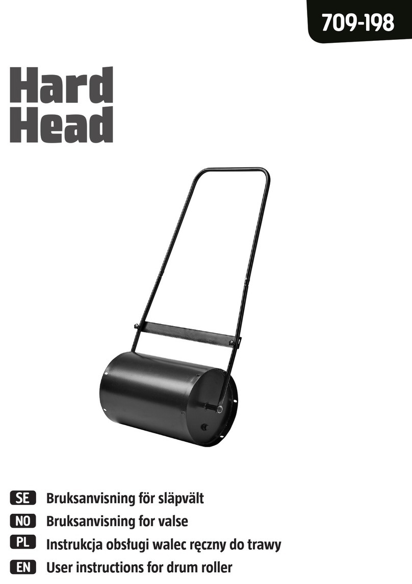 Hard Head 709-198 User instructions