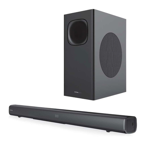 Crystal Acoustics CASB320 user manual