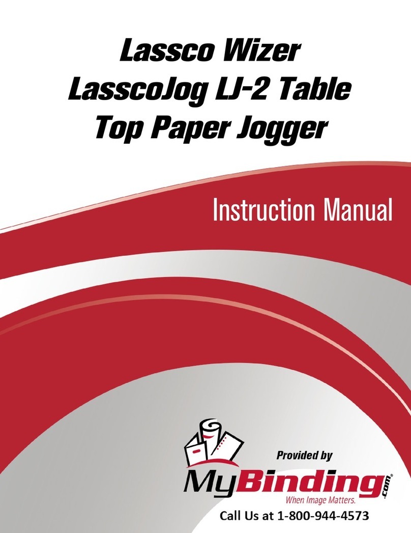 Lassco Wizer LasscoJog LJ-2 instruction manual