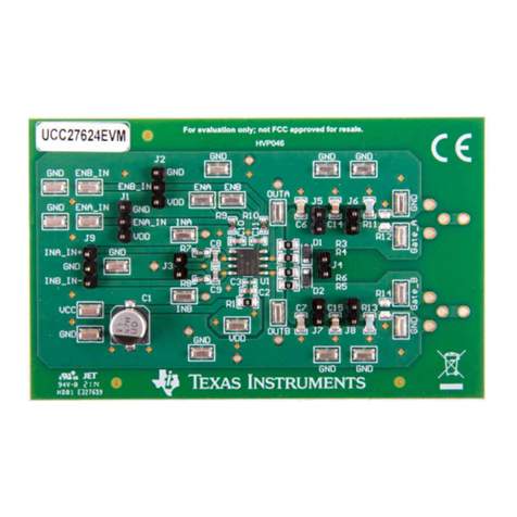 Texas Instruments UCC27624EVM user guide