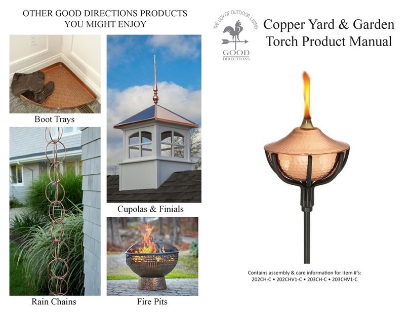 Good Directions 202CH-C product manual