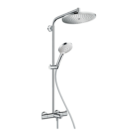 Hans Grohe Croma 280 Showerpipe 1jet EcoSmart 26789007 Manual Hans Grohe Croma 280 Showerpipe 1jet EcoSmart 26789007 Manual