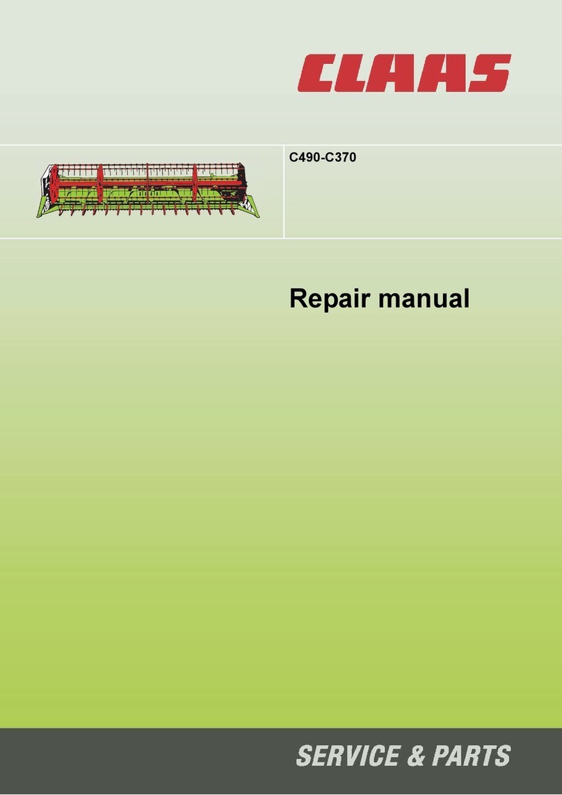 Claas C490-C370 Repair manual