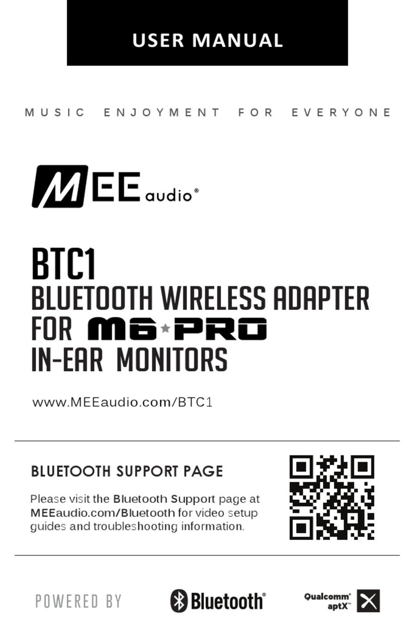 MEE AUDIO BTC1 user manual