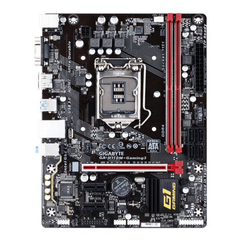 Gigabyte GA-H110M-Gaming 3 user manual