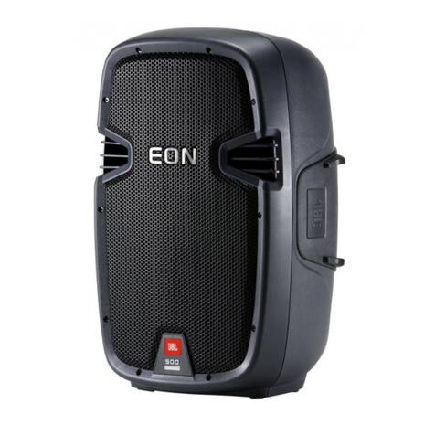 JBL EON 510 Technical manual