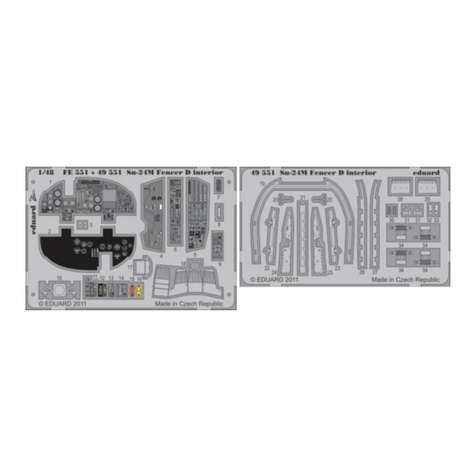 Eduard Su-24M Fencer D interior S.A. User manual Eduard Su-24M Fencer D interior S.A. User manual