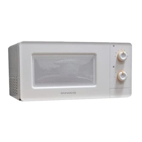 DAEWOO ELECTRONICS KOR-4A370S Operating instructions & cook book