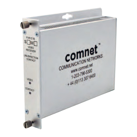 Comnet FVR1C1B User manual