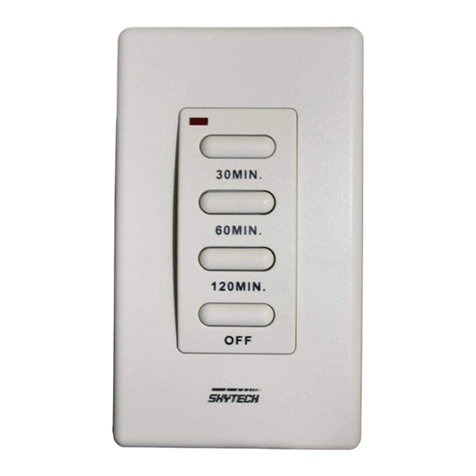 Skytech TM/R-AF1-1 Installation and operating instructions