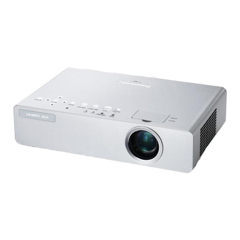 Panasonic PT-LB80NTEA User manual
