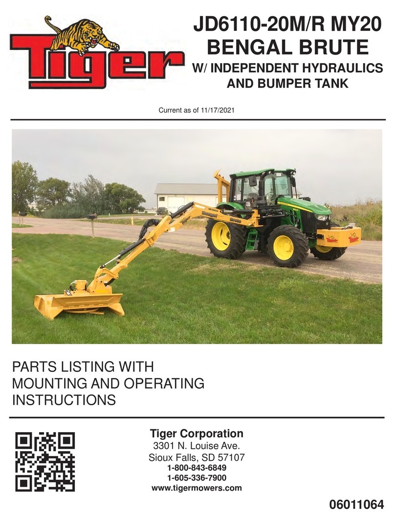 Tiger BENGAL JD6110-20M/R MY20 Service manual