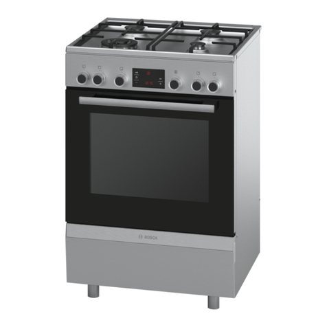 Bosch HGD74W455A instruction manual