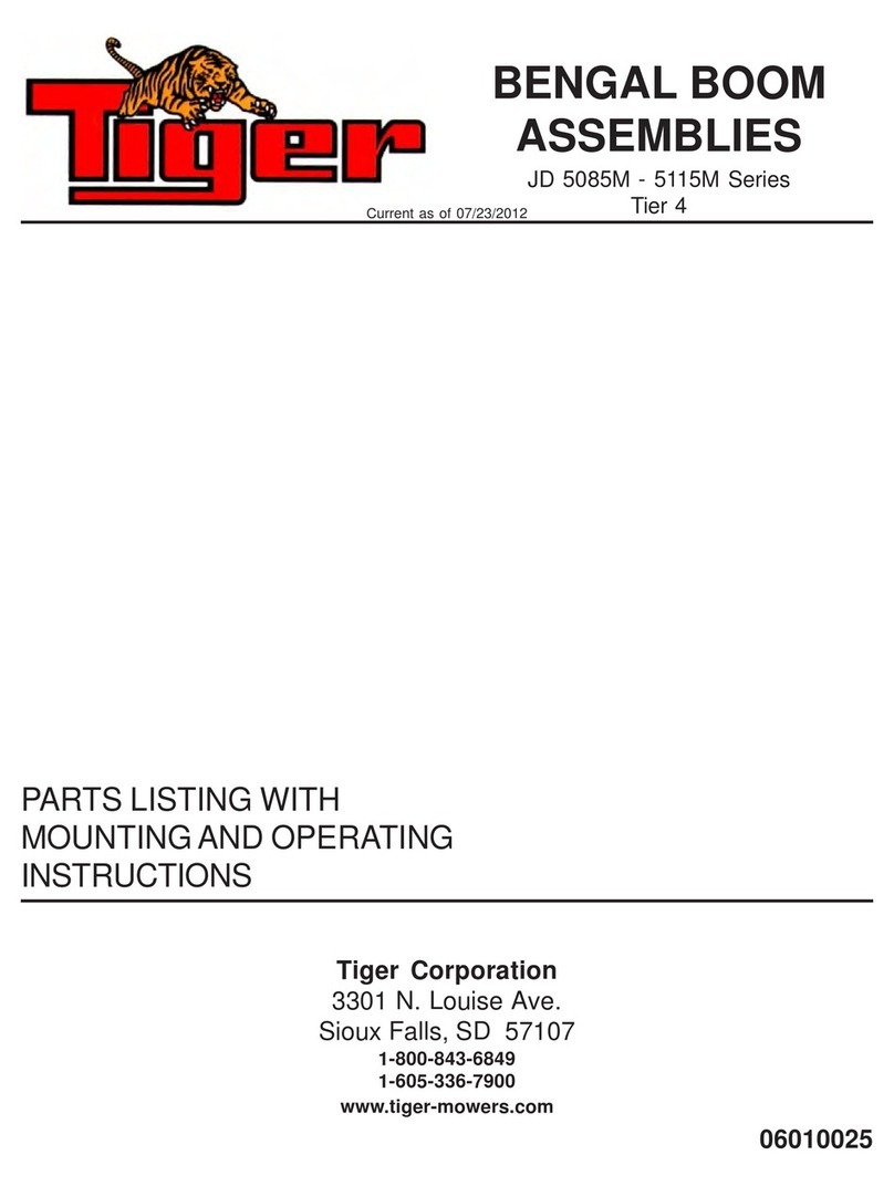 Tiger BENGAL 5085M Series Service manual