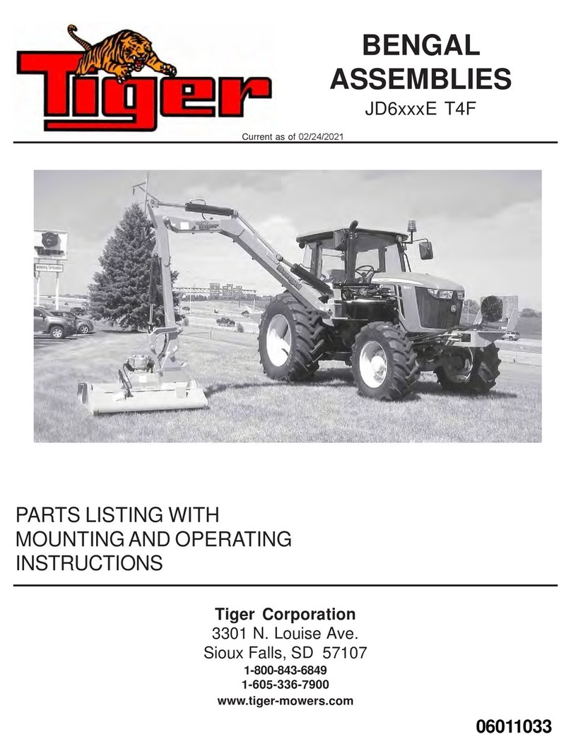 Tiger BENGAL JD6 E T4F Series Service manual