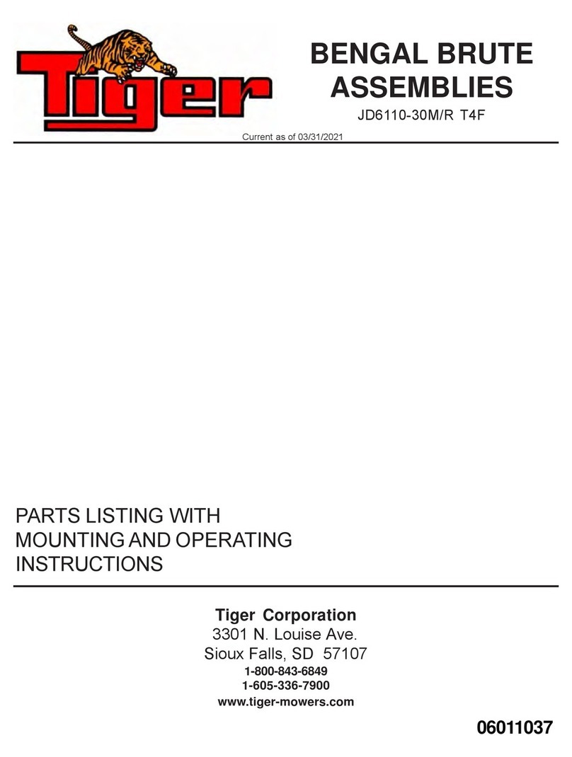 Tiger BENGAL JD6110-30M/R T4F Service manual