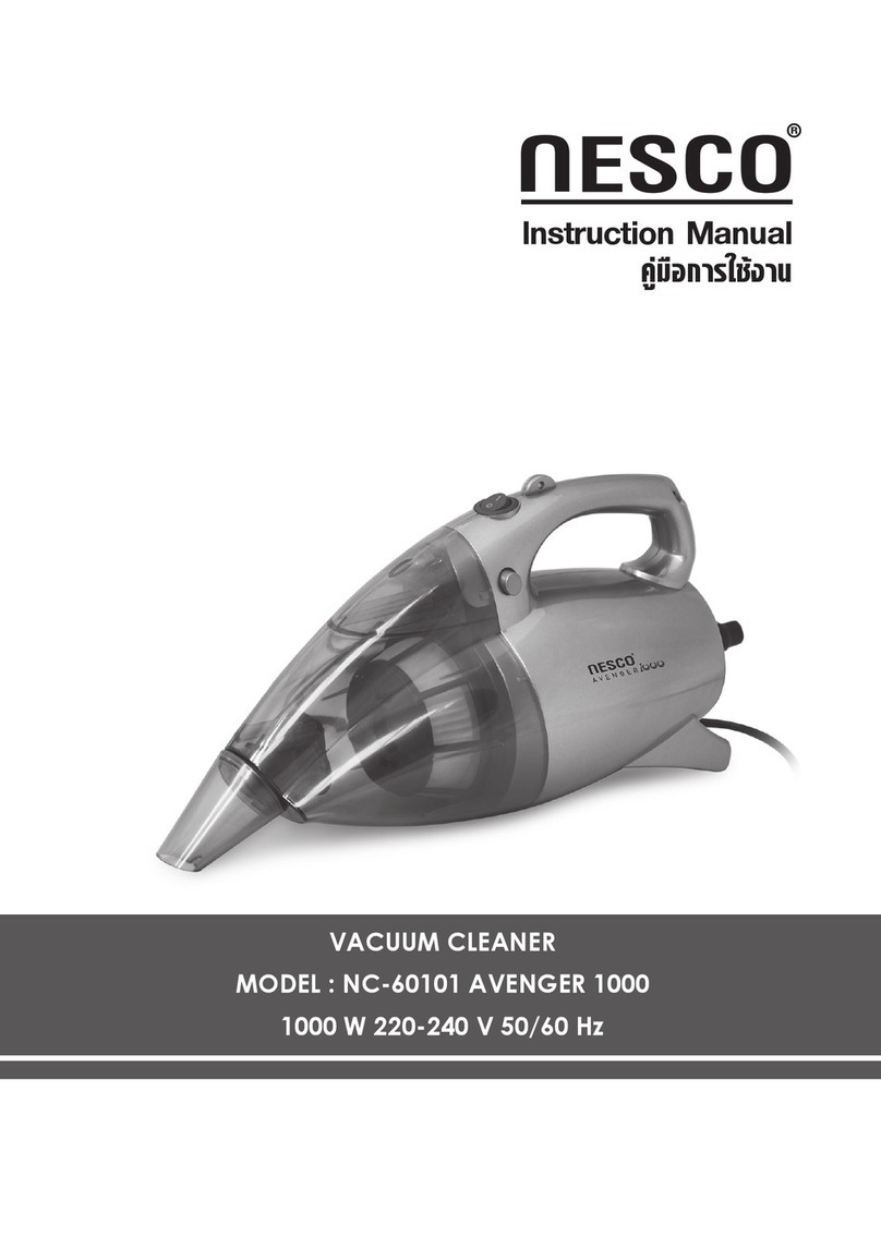 Nesco AVENGER 1000 User manual
