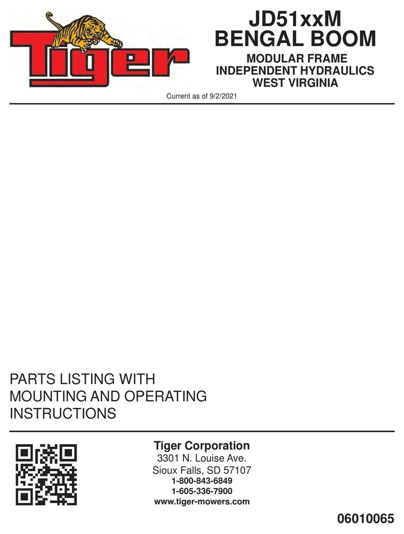 Tiger BENGAL JD51 M Series Service manual