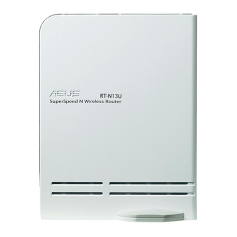 Asus RT-N13U - Wireless Router quick start guide
