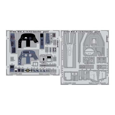 Eduard BAC Lightning F.1A/ F.3 interior S.A. User manual Eduard BAC Lightning F.1A/ F.3 interior S.A. User manual