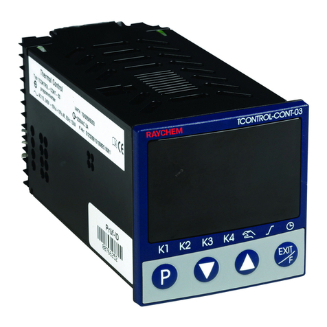 nVent RAYCHEM TCONTROL-CONT-03 OPERATING AND INSTALLATION Manual