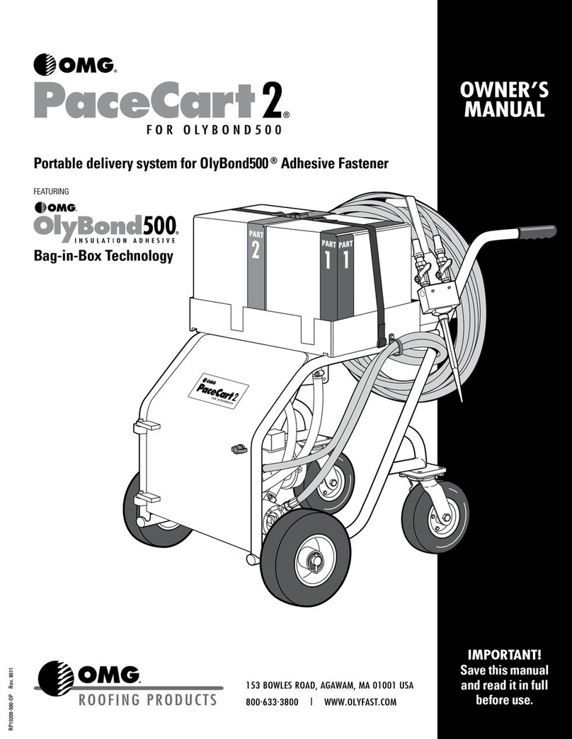 OMG PaceCart 2 owner's manual