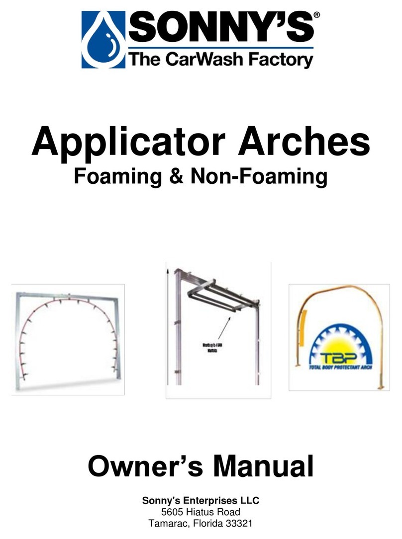 Sonny's APP100P2 owner's manual