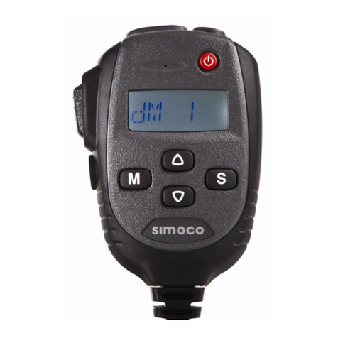 Simoco SDM610 User manual Simoco SDM610 User manual