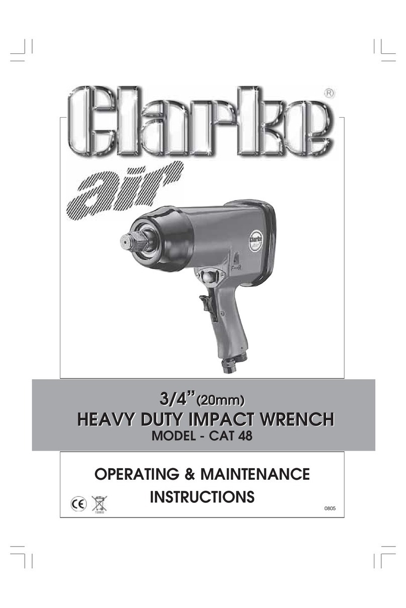 Clarke CAT48 Installation and operation manual