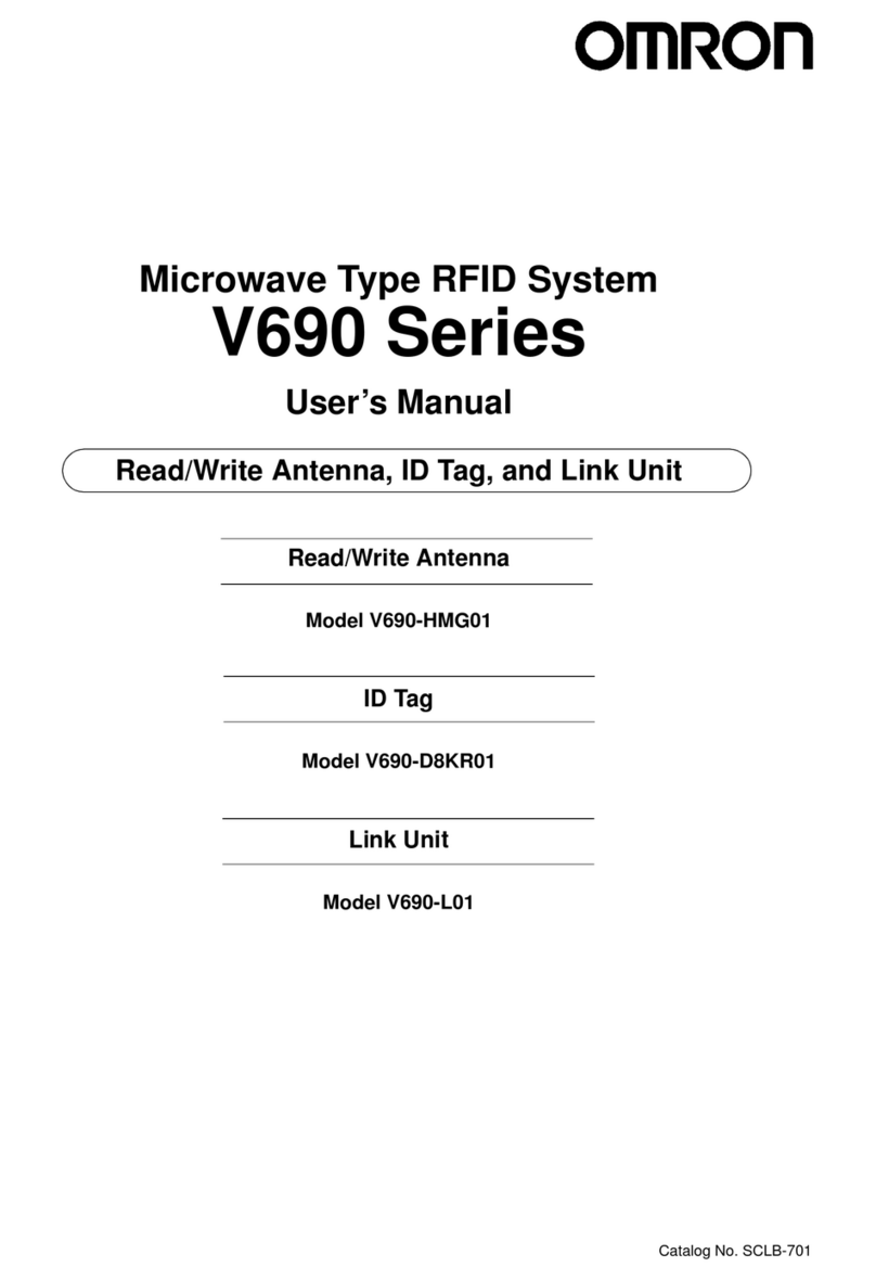 Omron V690 Series User manual