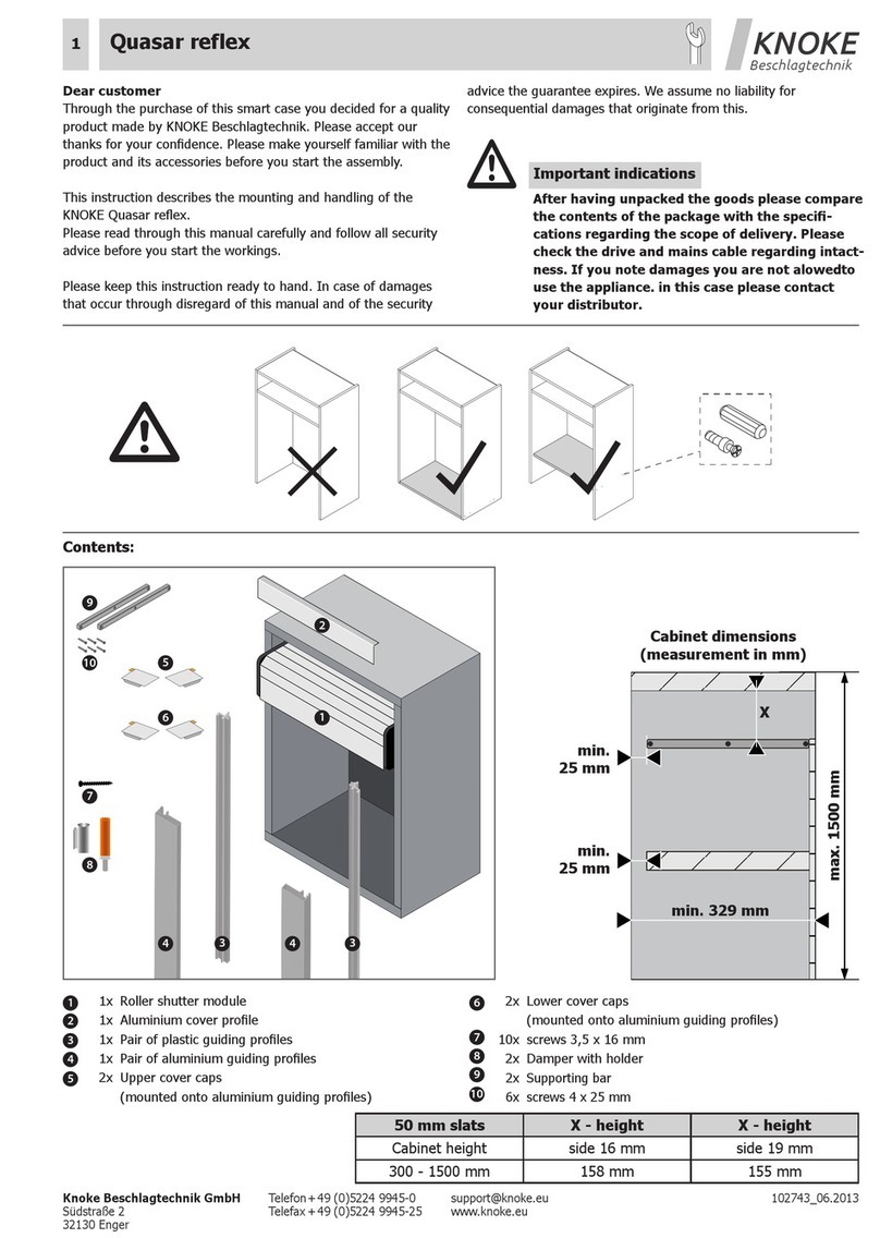 KNOKE Quasar reflex manual
