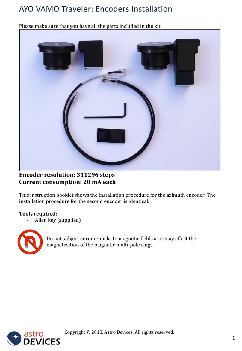 ASTRO DEVICES AYO VAMO Traveler Installation