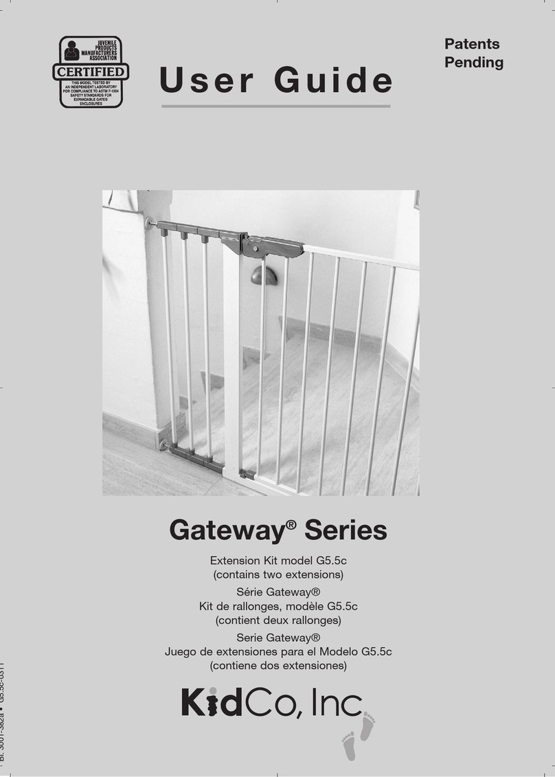 Kidco Gateway Series user guide