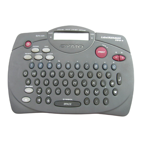 Esselte DYMO LM100 PLUS User manual