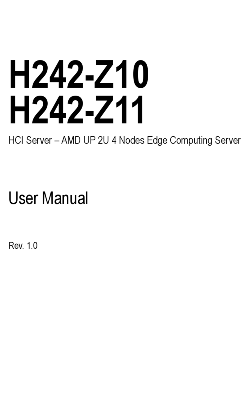 Gigabyte H242-Z11 User manual