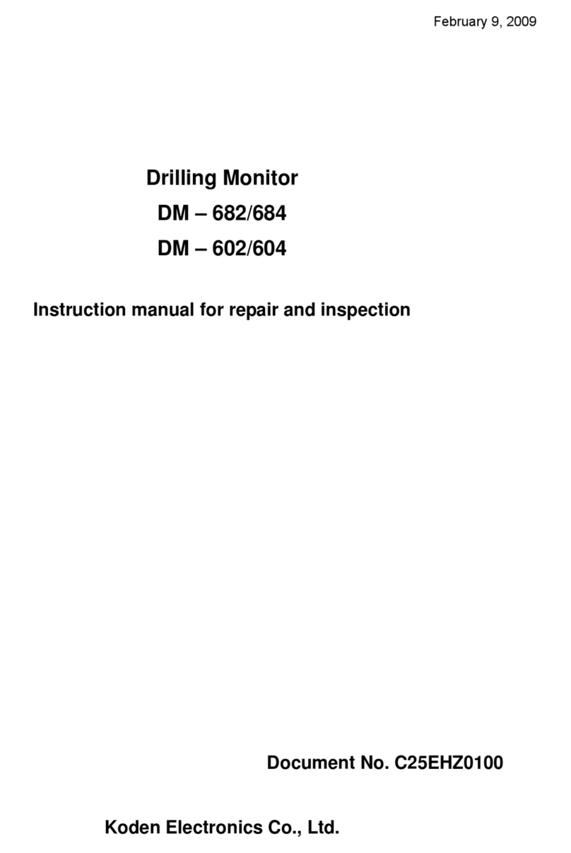 Koden DM - 682/684 manual