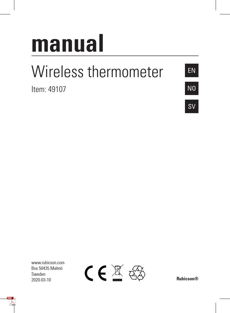 Rubicson 49107 manual