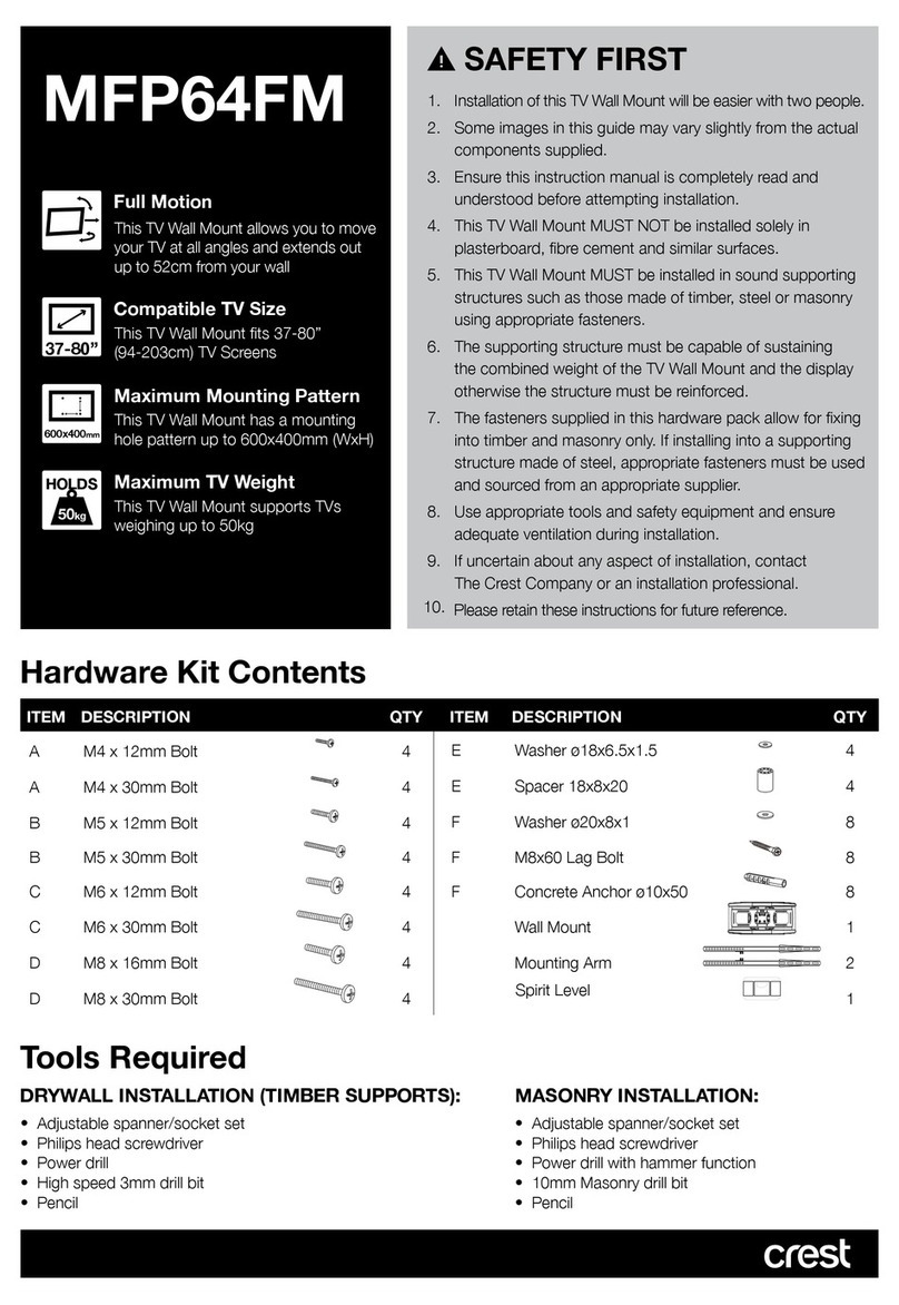 Crest Audio MFP64FM manual