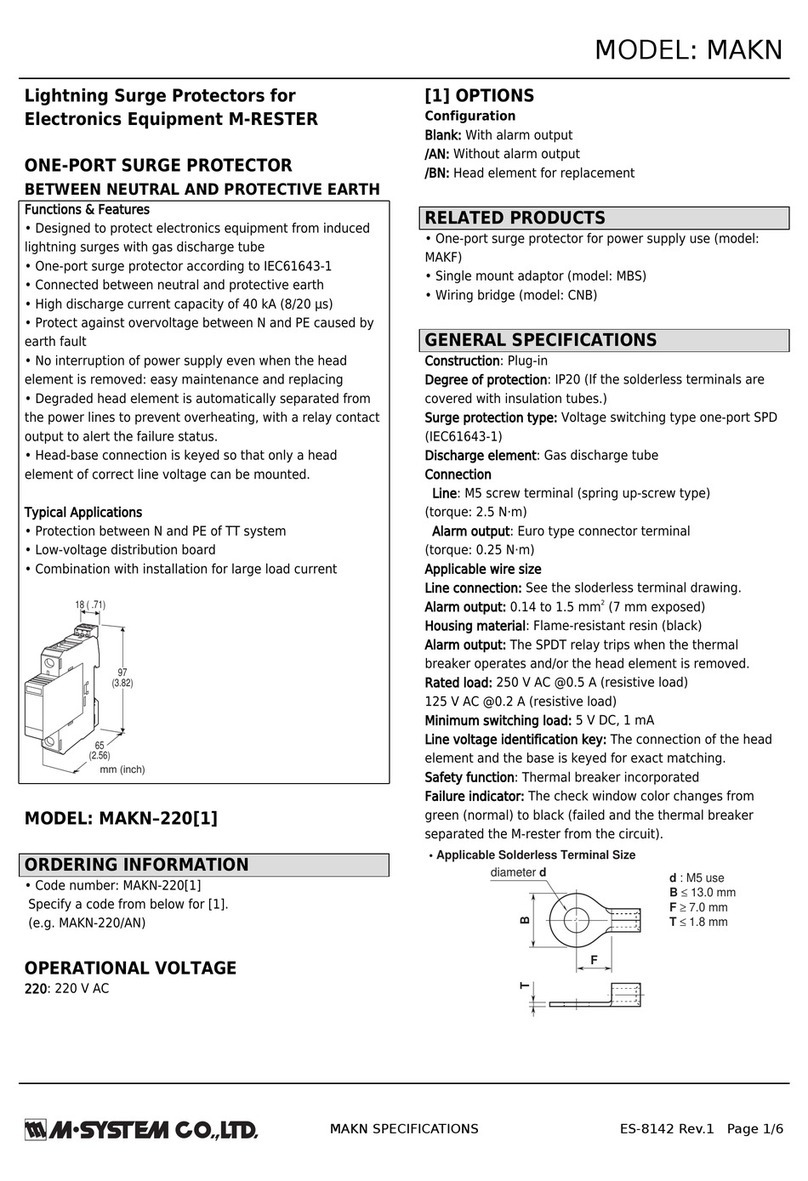 M-system MAKN User manual