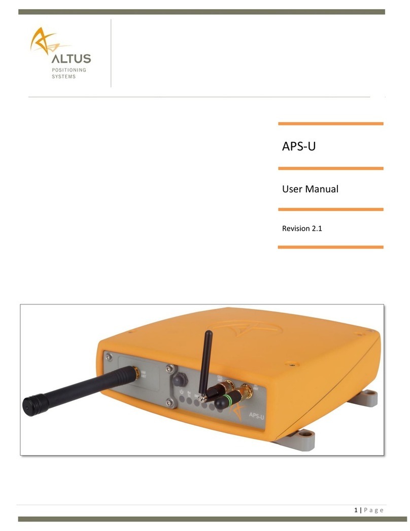ALTUS APS-U user manual