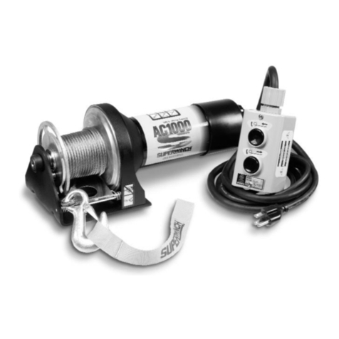 Superwinch AC1000 User manual Superwinch AC1000 User manual
