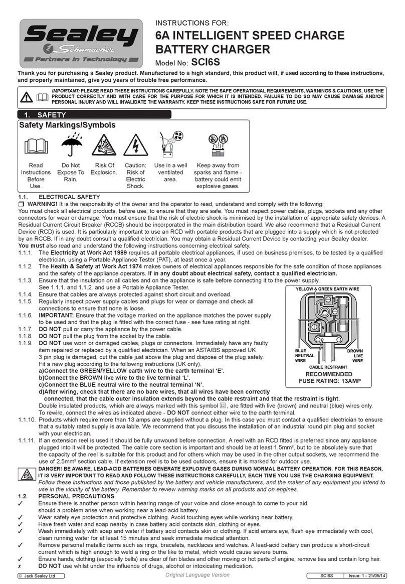 Sealey SCI6S instructions