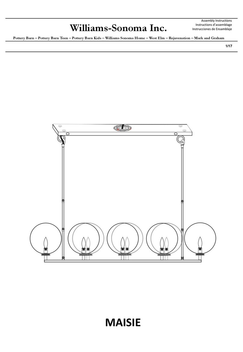 Williams-Sonoma MAISIE Assembly instructions