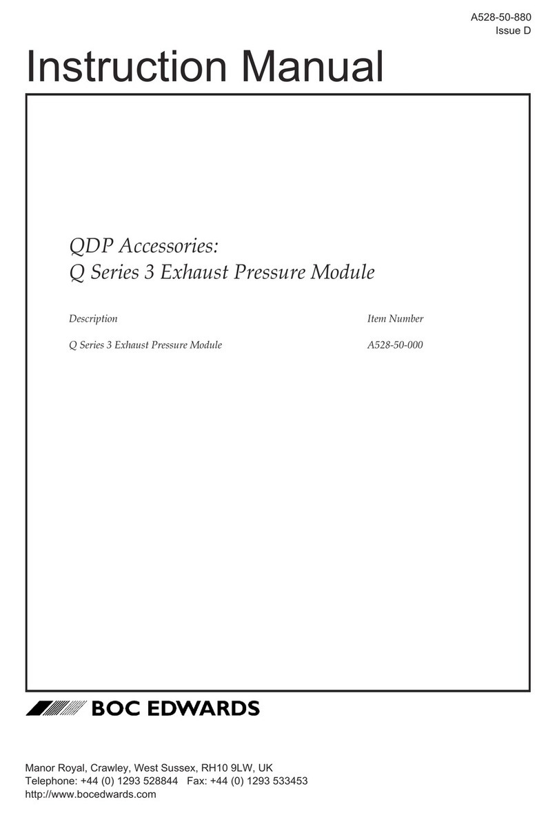 BOC Edwards Q Series instruction manual