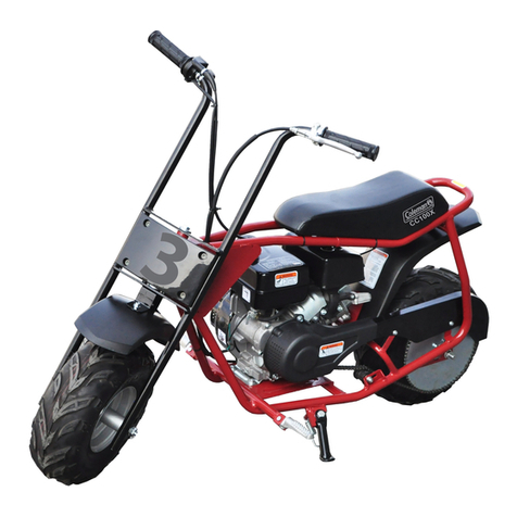 Coleman Powersports CC100X User manual