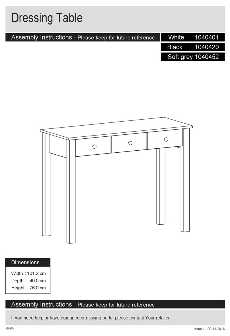 Florence 1040401 Assembly instructions