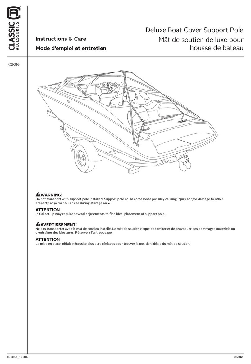 Classic Accessories 05912 Instructions & Care