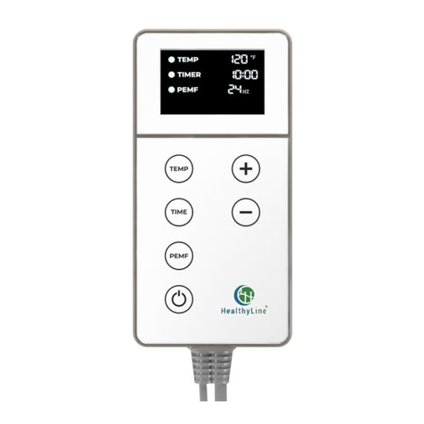HealthyLine HEAT+PEMF instruction manual
