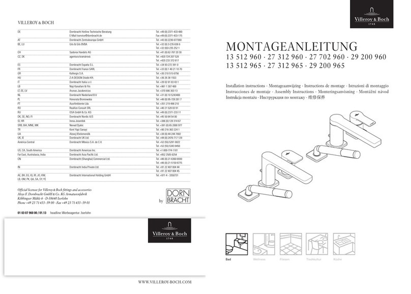 Villeroy & Boch Cult 13 512 960 User manual