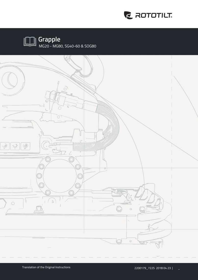 ROTOTILT Grapple MG20 Translation of the original instructions